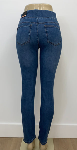 Lorna Pull On Denim Stretch Jeans - 2 Colour Options