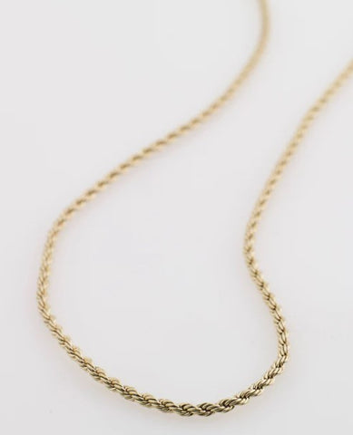 Pam Robe Chain Plated Recycled Necklace - 2 Colour Options