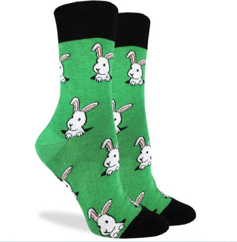 Bunny Rabbit Good Luck Socks