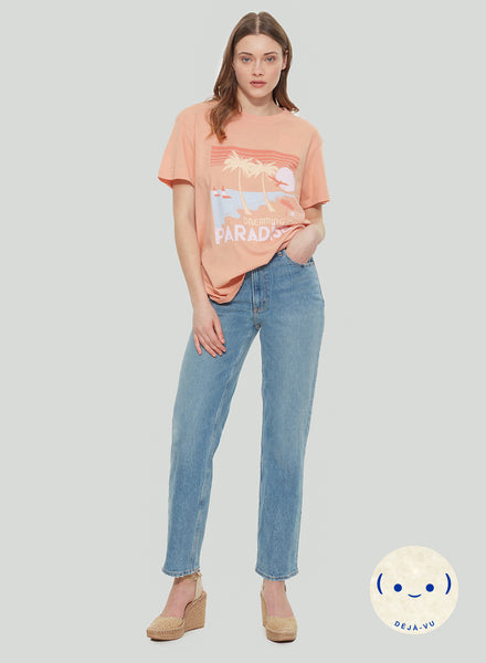 Dylan High Rise Straight Denim Jean