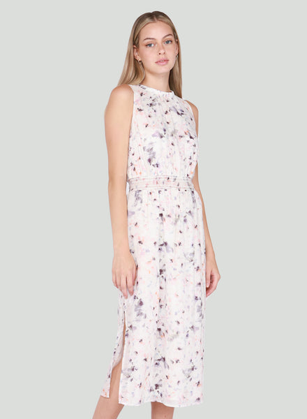 Leah Floral Midi Dress